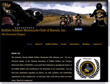 Tablet Screenshot of hawaiibuffalosoldiers.com